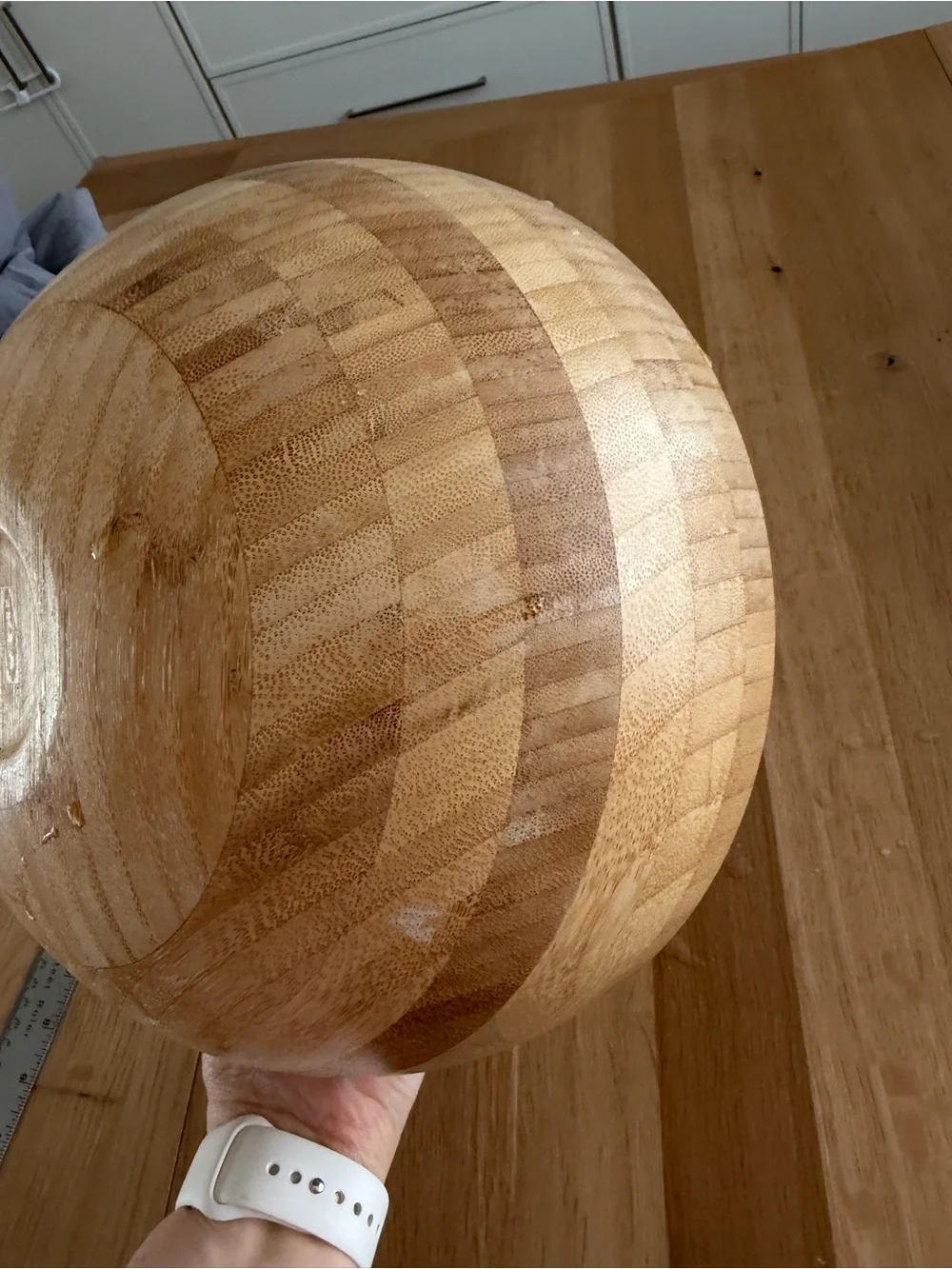 Wooden IKEA Bowl